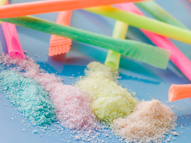Colorful PVC stabilizer powders with flexible PVC tubing for food-grade applications