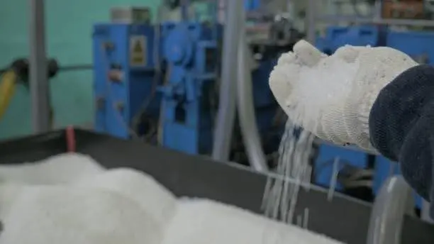 chemical raw materials warehouse for polyester resin manufacturing