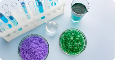mono butyl tin oxide catalyst samples in laboratory