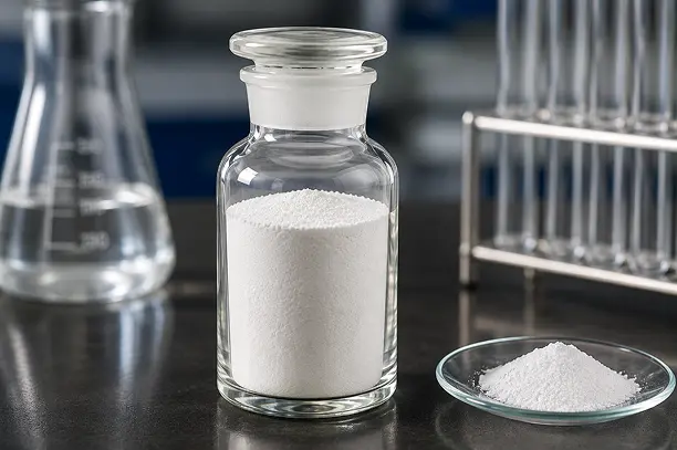 dibutyl tin oxide DBTO organotin powder in laboratory