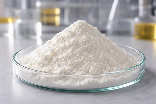 monobutyltin oxide MBTO catalyst powder in laboratory